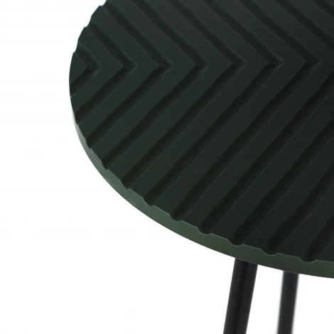 Стол журнальный BeautyStyle 36 санд олива/черный Mebelik 009858