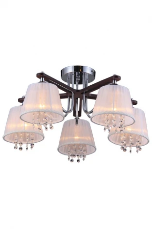 Потолочная люстра Natali Kovaltseva Valencia 11421/5C WENGE