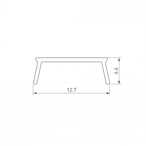 Экран STRETCH-COMFORT-14-CEIL-CENTER-2000 OPAL (Arlight,) 065211