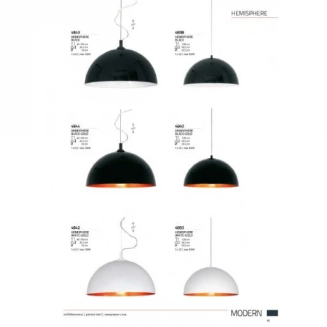 Подвесной светильник Nowodvorski Hemisphere 4842