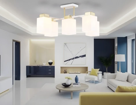 Потолочная люстра на штанге Ambrella TRADITIONAL TR303047