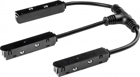 Соединитель трековый T-образный гибкий Lightstar Uno 509293 (48V)
