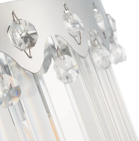 Потолочная люстра хрустальная на штанге Arte Milano Sorrento-8909 378909/6/300/490 CR (220V)