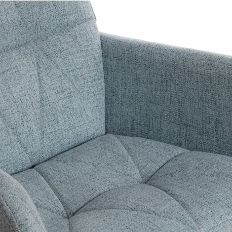 Кресло GARDA коричневый (флок)