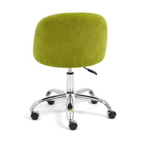 Кресло MELODY молочный (флок)