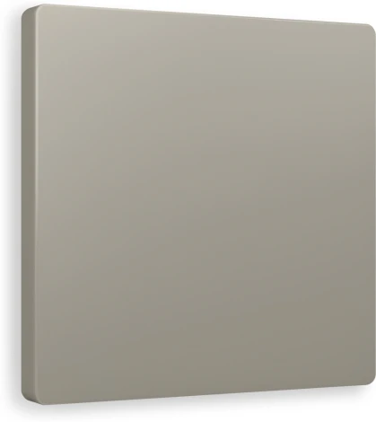 Лицевая панель Ambrella Volt ALFA (Серо-бежевый матовый) заглушка для суппорта QUANT AP3760