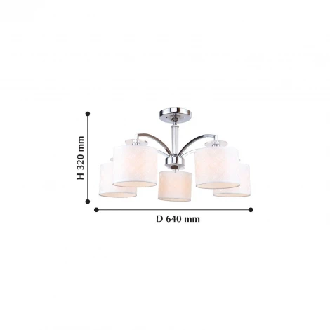 Потолочная люстра F-Promo Modum 2199-5U (220V)
