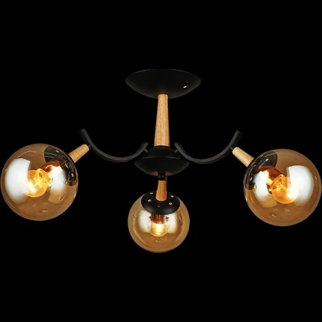 Потолочная люстра на штанге Reluce 04512-0.3-03 (220V, шар)