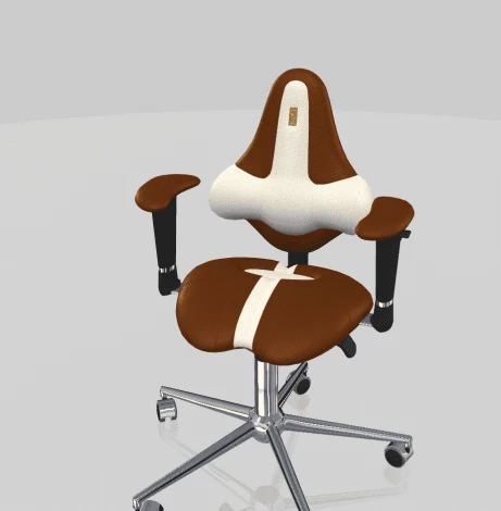 Детское кресло Kids Kulik System Бежевая кожа