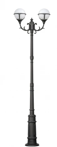 Наземный фонарь Oasis Light GENOVA 88110A/16/E7 Bl (220V, фонарь, шар, IP44)