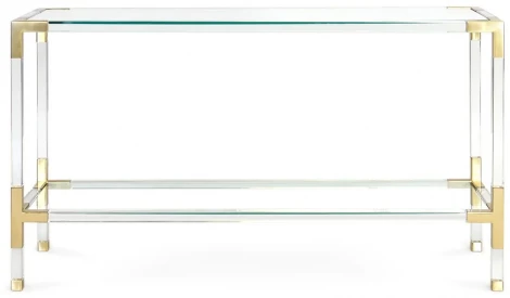 Консоль IST-CASA Роялти MH-1780ST, 120х40х76 см, прозрачный