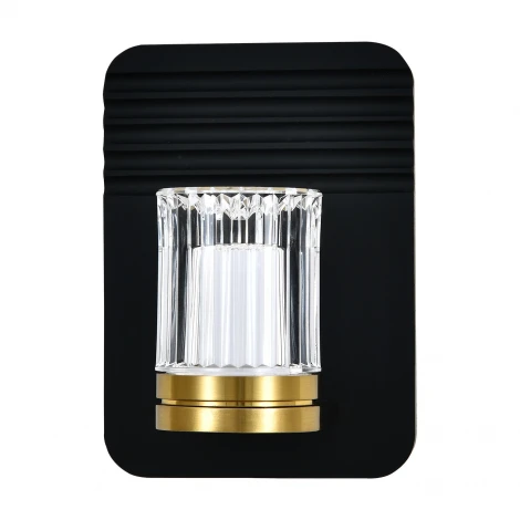 Настенный светильник светодиодный (14032/A/1W Black) Indigo Rilievo V000200L (220V)