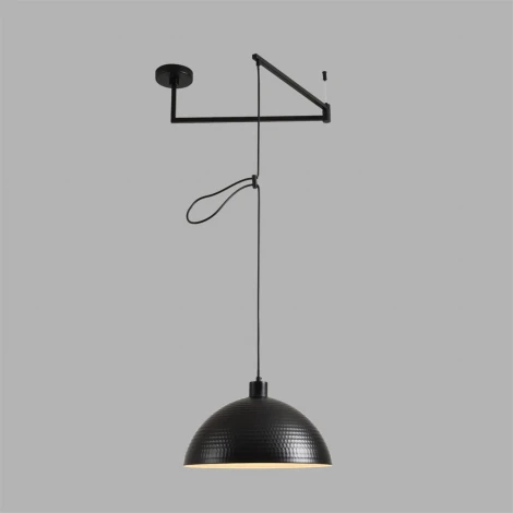 Подвесной светильник Lumion Armina 8321/1C черный, металл E27 1*60W 220V