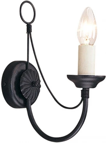 Бра Elstead CB1-BLACK (220V, подсвечник, свеча)