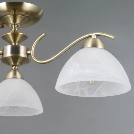 Потолочная люстра на штанге ILLUMICO IL0905-3CSQ-26 AB ELITE