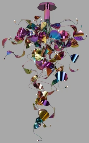 Потолочная люстра Alessandra WE197.36.903 Wertmark (220V)