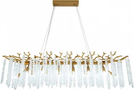 Подвесная люстра хрустальная Arte Milano Milano-2 23210.1200.14.E14.A IB (220V, на тросе)