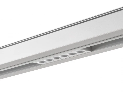 Трековый светильник низковольтный светодиодный белый, 6Вт 48V Lumker SY-LINK-110-WH-6-NW