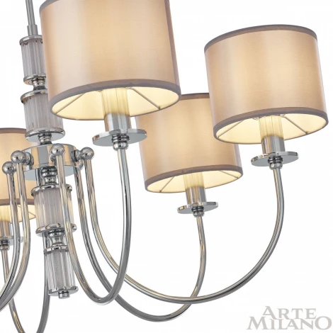 Потолочная люстра на штанге Arte Milano AM348401 348401/6 CR (220V)