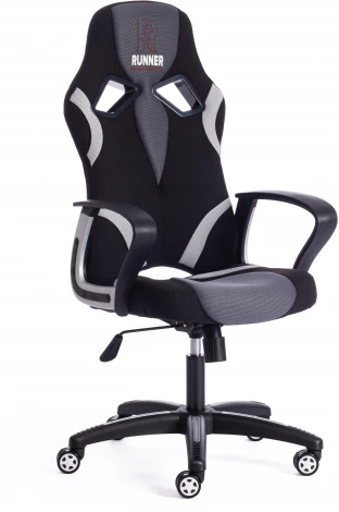Кресло RUNNER Tetchair (Черный,Серый). 12875