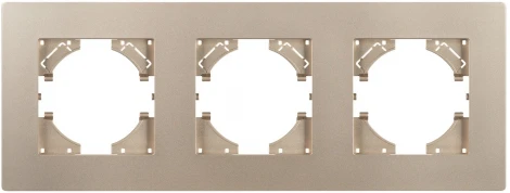 Рамка пластиковая FRM-PERIO-PL-3-GD (Arlight) 049757