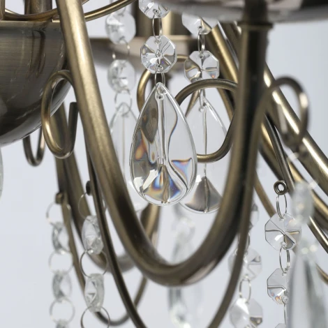 Подвесная люстра De City Аврора 371015408 (220V, на цепи, свеча)