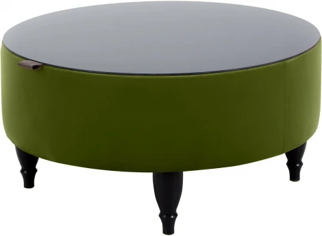 Стол журнальный Italia ОГОГО (арт.334819), (ЛДСП/Зеленый)