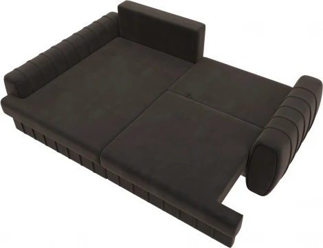 Диван угловой Лига-057 НПБ угол левый Лига Диванов (Велюр) арт.129272L