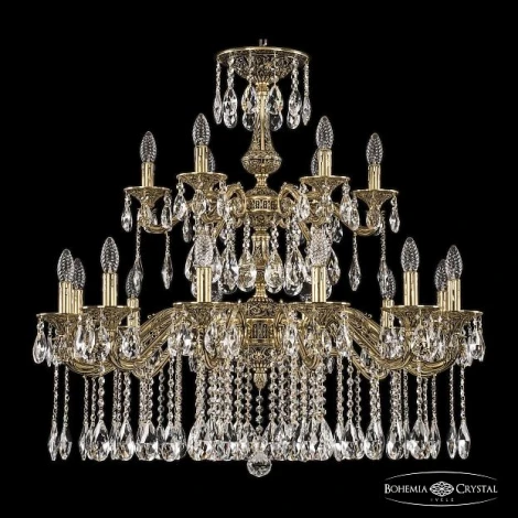 Подвесная люстра Bohemia 7110 71102/12+6/300/2d A GB