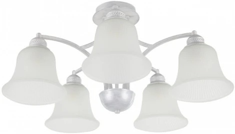 Потолочная люстра Arte Milano Napoli-1254 331254/5 WT+SL (220V)