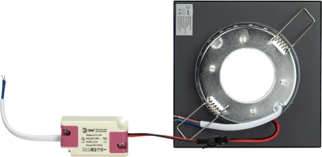 Встраиваемый точечный светильник ЭРА DK LD50 BK (220V)