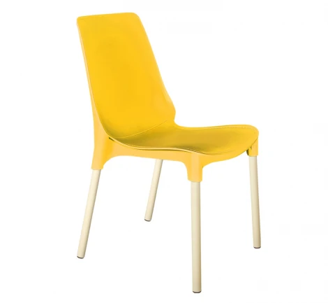 Стул Sheffilton SHT-S75/S424 желтый/ваниль 6310470519