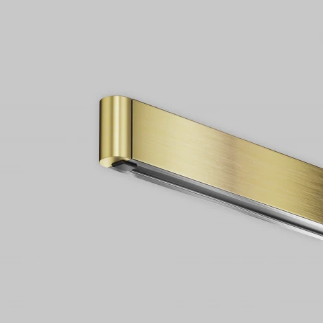 Заглушка торцевая для шинопровода Flarity 1 шт латунь Maytoni Technical Accessories for tracks Flarity TRA154EC-BS