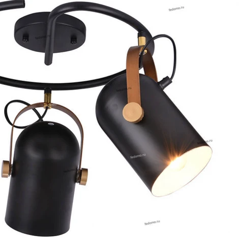 Спот IDLamp Intradossi 364/3PF-Black