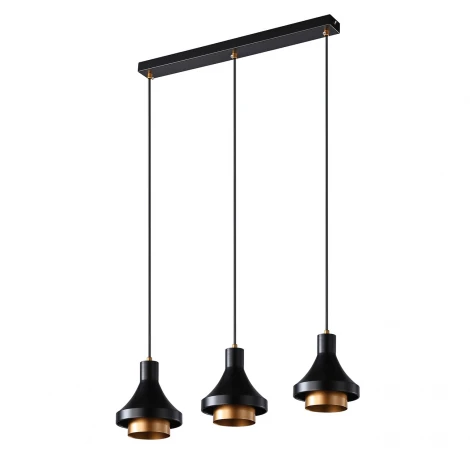 Подвесной светильник Escada Nora 1147/3S Black E27*60W