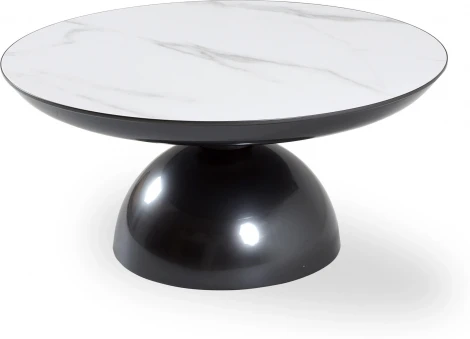 Столик журнальный Nofon major (Керамика/Белый,Черный) ОГОГО Обстановочка! арт.888830