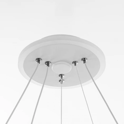 Подвесной светильник RGB ярусный Citilux Тrio CL215B060E (LED, 220V, пульт управления, на тросе)