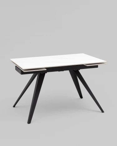 Стол раздвижной Лоуренс 120-180х80х76 см SnowMountainStone керамика арт.УТ000040566