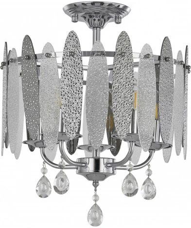 Потолочная люстра хрустальная на штанге Arte Milano Sorrento-4309 374309/5/80/380 CR (220V)