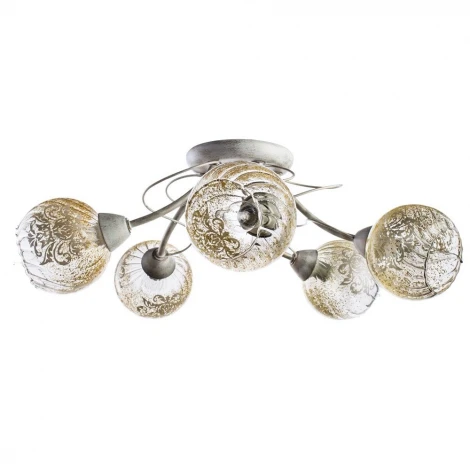 Потолочная люстра Arte Lamp Gemma A6347PL-5WG