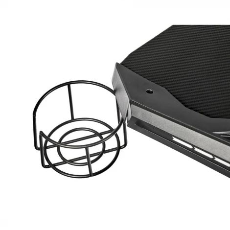 Компьютерный стол Epic 120х60х75 с LED подсветкой, подстаканником, крючком для наушников