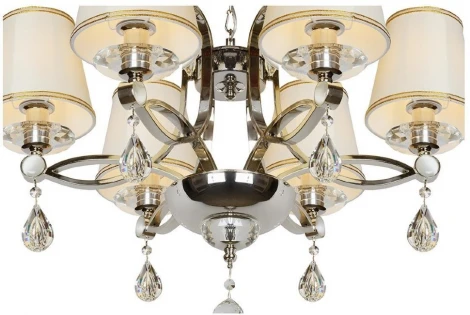 Подвесная люстра iLamp Cento P7505-6 nic (220V, на цепи)