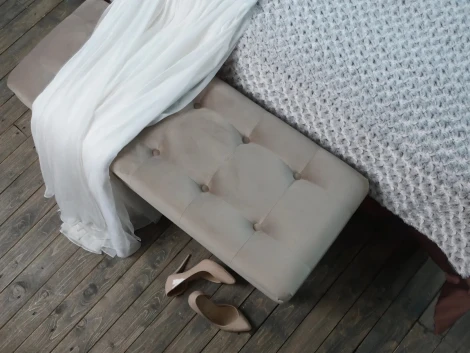 Банкетка Adel ОГОГО (арт.715421), (Ткань/Бежевый)