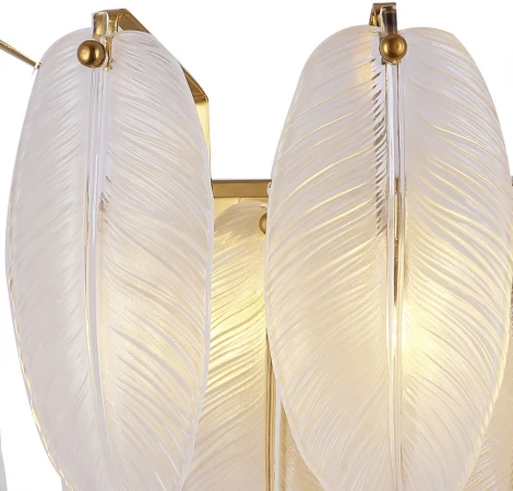 Настенный светильник Favourite Philomela 3054-2W (220V, листья, птички)