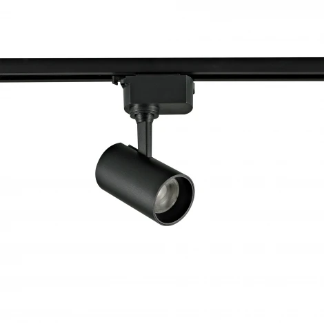Трековый светильник однофазный, светодиодный. 720 Лм. 4000К Корпус черный Volpe ULB-Q230 ULB-Q230 9W/4000К BLACK