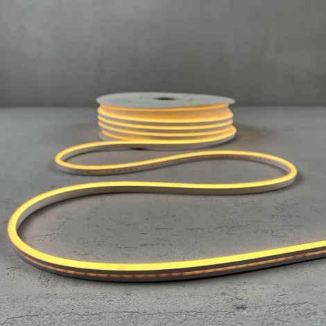 Односторонний Гибкий Неон 8х16мм Тепло-Белый 24В, IP65 Laitcom FR-23501