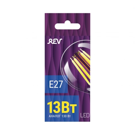 Лампочка светодиодная филаментная REV 32479 9