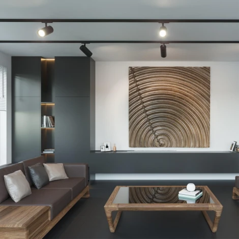 Светильник трековый однофазный трехжильный Novotech Selene 359153 PORT черный IP20 LED 15W 220V 3000К 1440Лм (круглые)