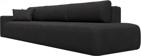 Диван прямой Лига-036 НПБ Модерн Лонг подлокотник слева Лига Диванов (Замша) арт.127700L