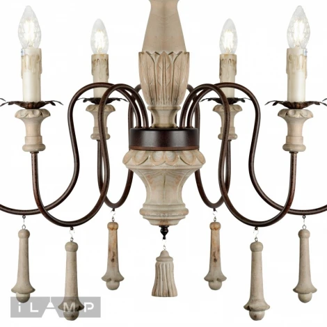 Подвесная люстра iLamp Perla Loft 6223-6